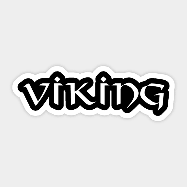 Viking Sticker by NachtmahrART